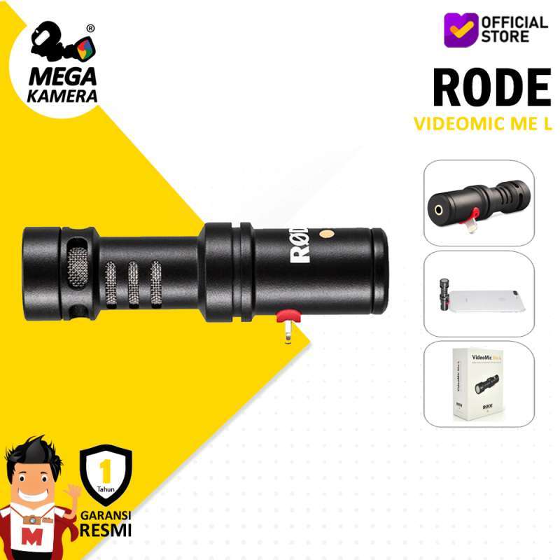 Jual Rode Videomic Mel Directional Microphone For Ios Devices Di