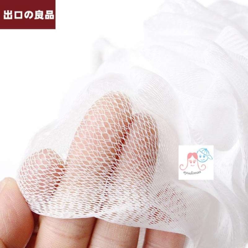 Jual MUJI LARGE Foaming Ball Bath Sponge Body Mop Spons Mandi