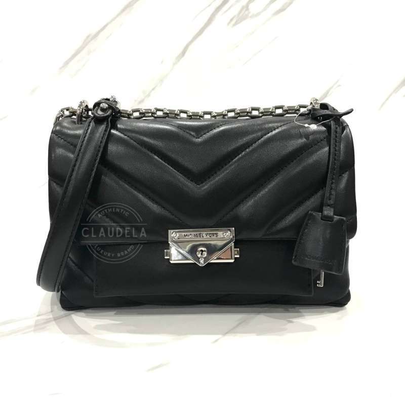 Jual MICHAEL KORS Cece Medium Quilted Leather Convertible Shoulder Bag