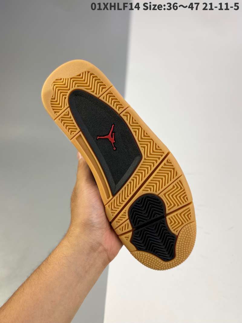 Jual NIKE AIR Jordan 4 Black laser pattern has a very similar