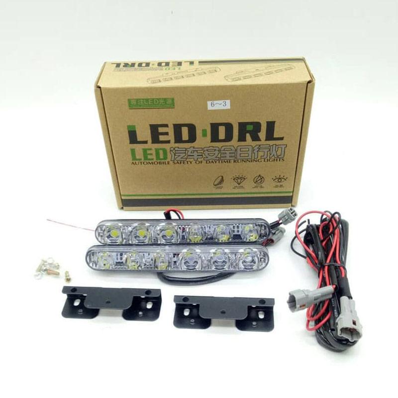 Jual LED Model Fortuner 6 Titik Set Lampu DRL Mobil di Seller Intan