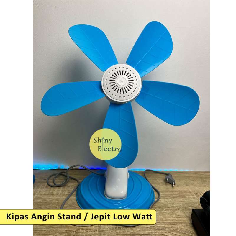 Promo Kipas Angin Stand / Jepit / Dinding Low Watt 5 Baling 20 Watt