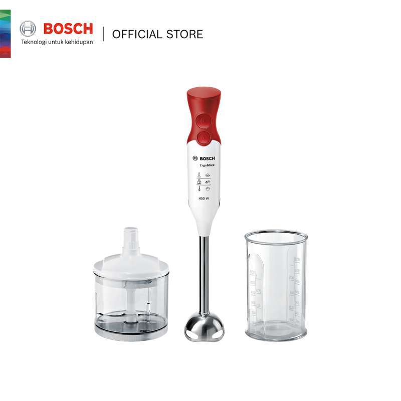 Jual BOSCH Hand Blender ErgoMixx MSM64120 Blender Tangan Putih di Seller Bosch Home Official