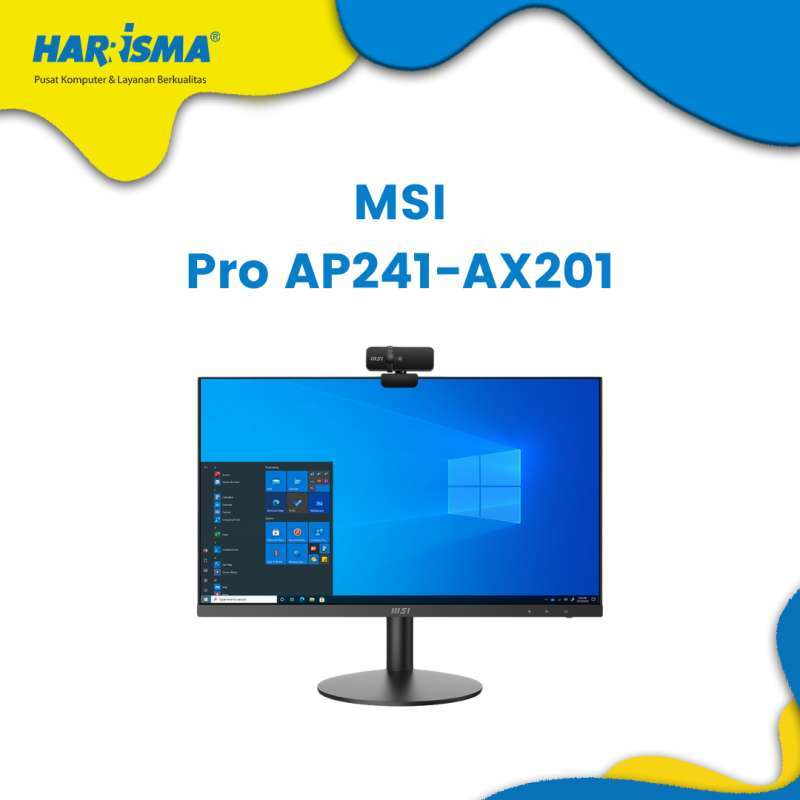 Jual Msi Pro AP241-AX201 Black I5-11400/8GB/256GB SSD/23.8?FHD IPS ...