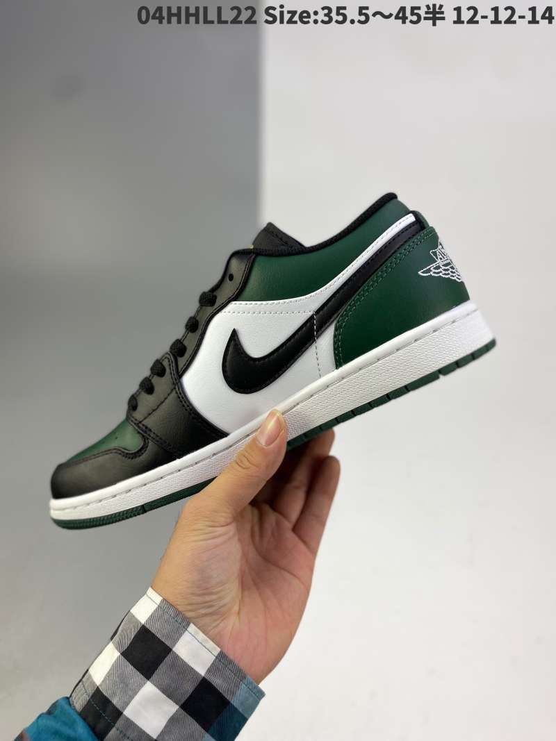 aj1 low green toe