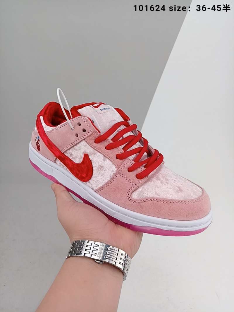 nike sb low red white