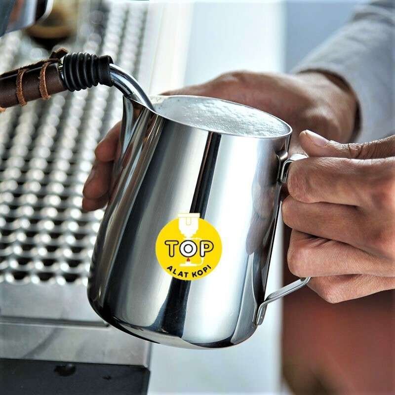 Jual Milk jug barista latte art jug susu kopi cappucino stainless steel