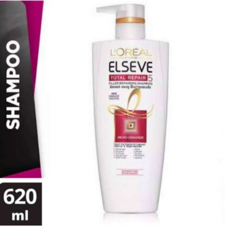 Jual L'Oreal Paris Fall resist/ Total Repair shampoo hair care (620 ml