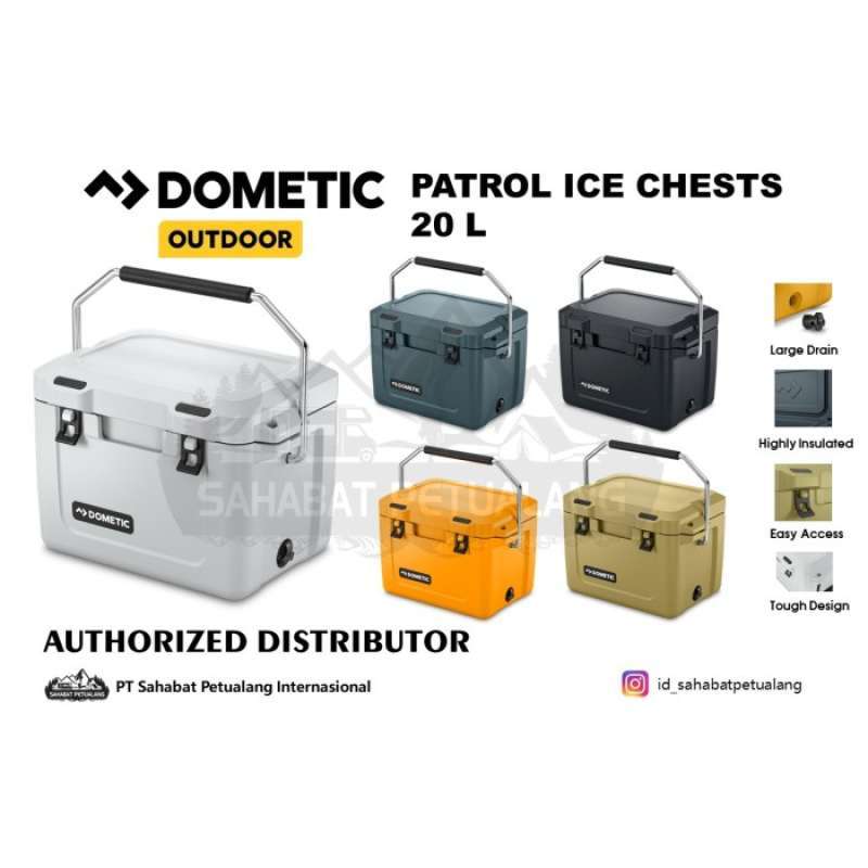 Jual BEST PROMO DOMETIC PATROL 20 L / ICE CHESTS / BOX PENDINGIN / COOLER BOX di Seller Store