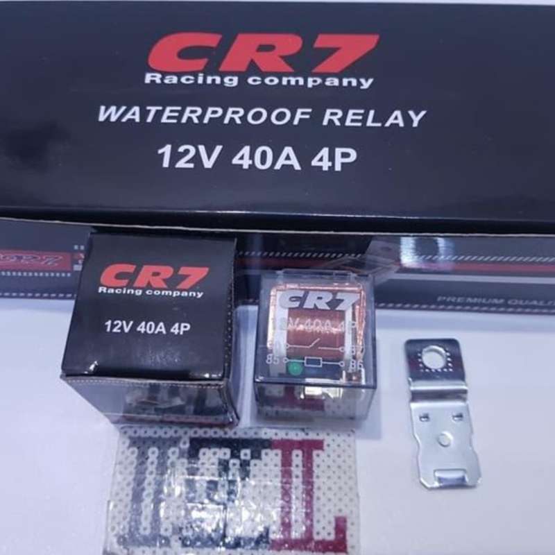 Promo Relay Klakson Cr7 40 Amper Transparan Diskon 49 Di Seller