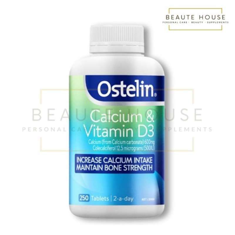 Jual Ostelin Vitamin D & Calcium 250 Tablets di Seller Beaute House