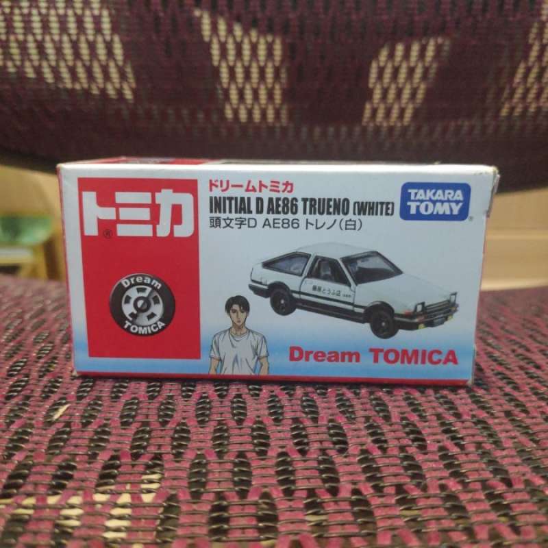 Jual TOMICA DREAM TOYOTA TRUENO AE86 INITIAL D KAP PUTIH WHITE TUKANG ...