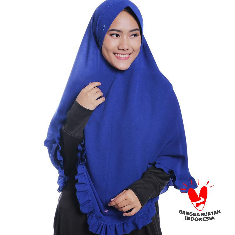 20 Ide Jilbab Rabbani Warna  Biru  Dongker  Ukuran M Nice 