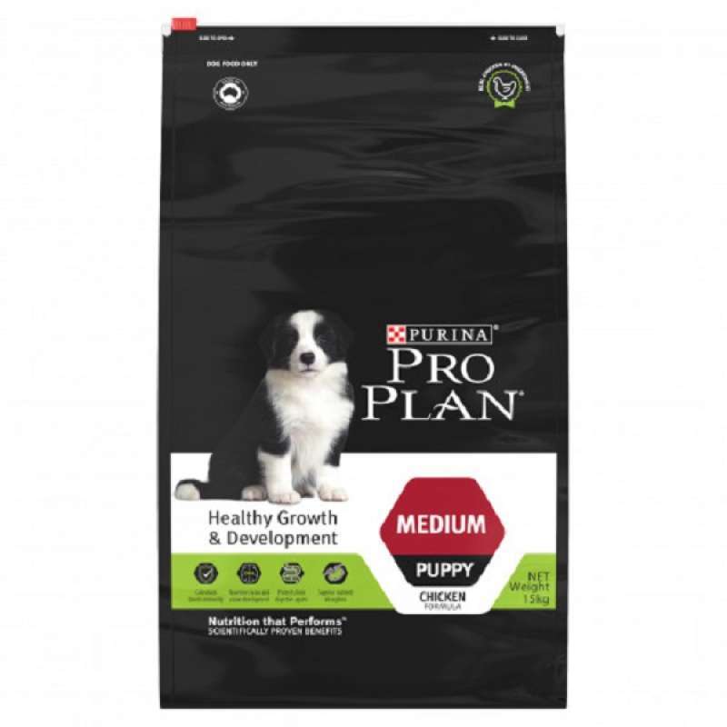 Jual Pro Plan Medium Puppy Healthy Development 15 kg - makanan anak ...