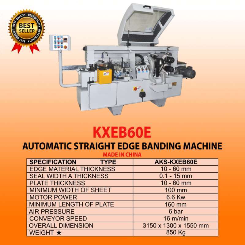 Jual Alat Potong Kayu Otomatis Straight Edge Banding Machine Aks ...