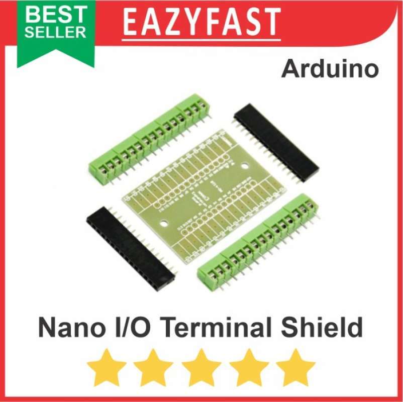 Jual Arduino Nano IO I/O Shield Expansion Board Terminal Screw Block di ...