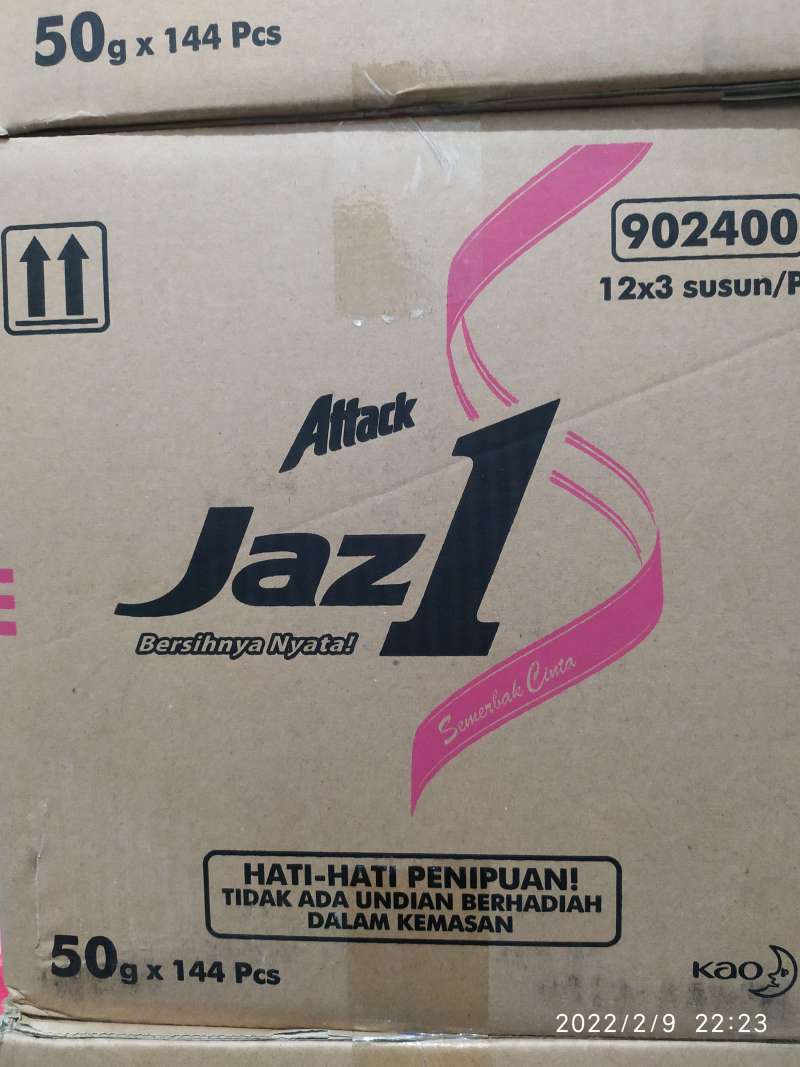 Jual Attack jaz 1 renceng karton isi 24 di Seller toko Abi ...