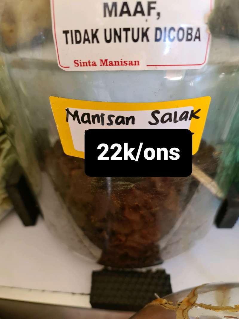 Jual Manisan Salak Produksi Manisan Sinta Oleh Oleh Khas Cirebon di