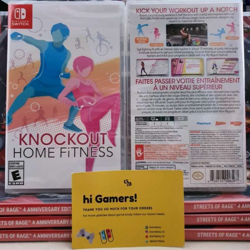 Jual Knockout / Knock Out Home Fitness Nintendo Switch di Seller