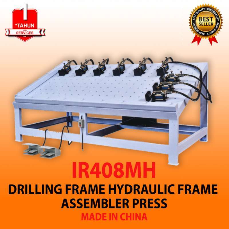 Jual mesinPress Kusen Kayu Drilling Frame Hydraulic Assembler Press
