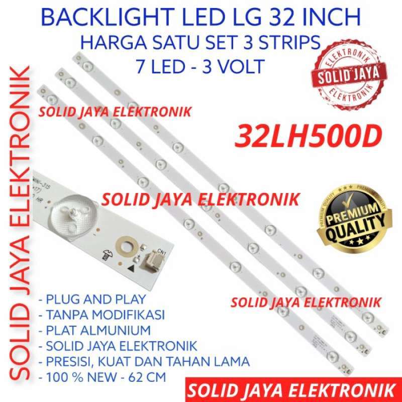 Promo Premium BACKLIGHT TV LED LG 32 INC 32LH500 D 32LH500D 32LH LAMPU