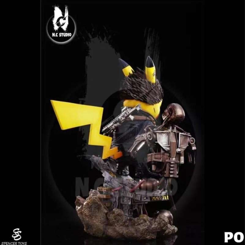 Jual DP PO RESIN STATUE PIKACHU COS TERMINATOR NC (PRE-ORDER ...