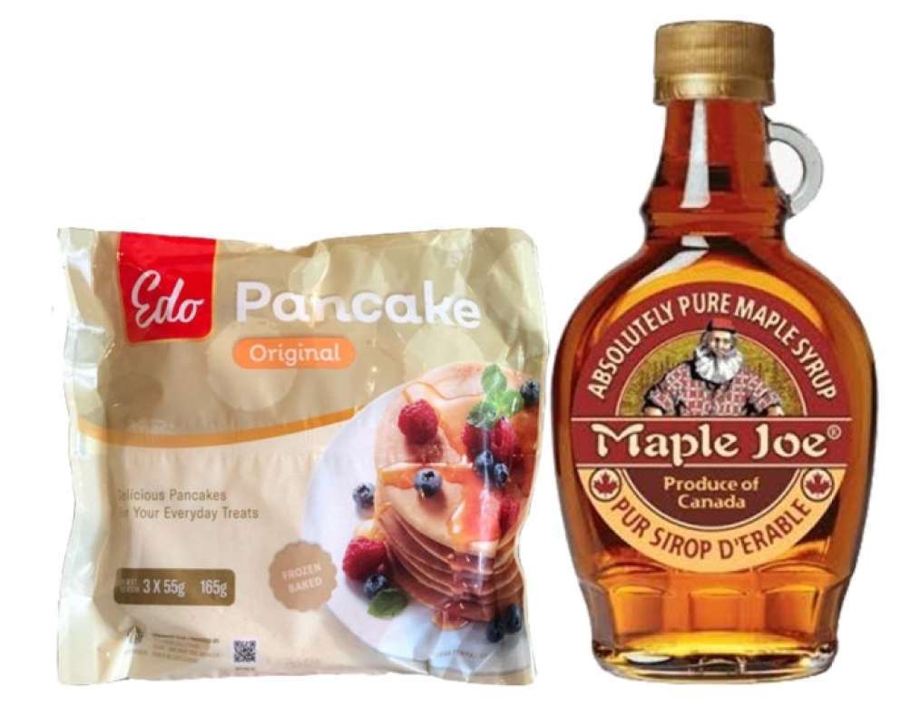 Jual Edo Pancake Original Topping Maple Joe Syrup Original di Seller