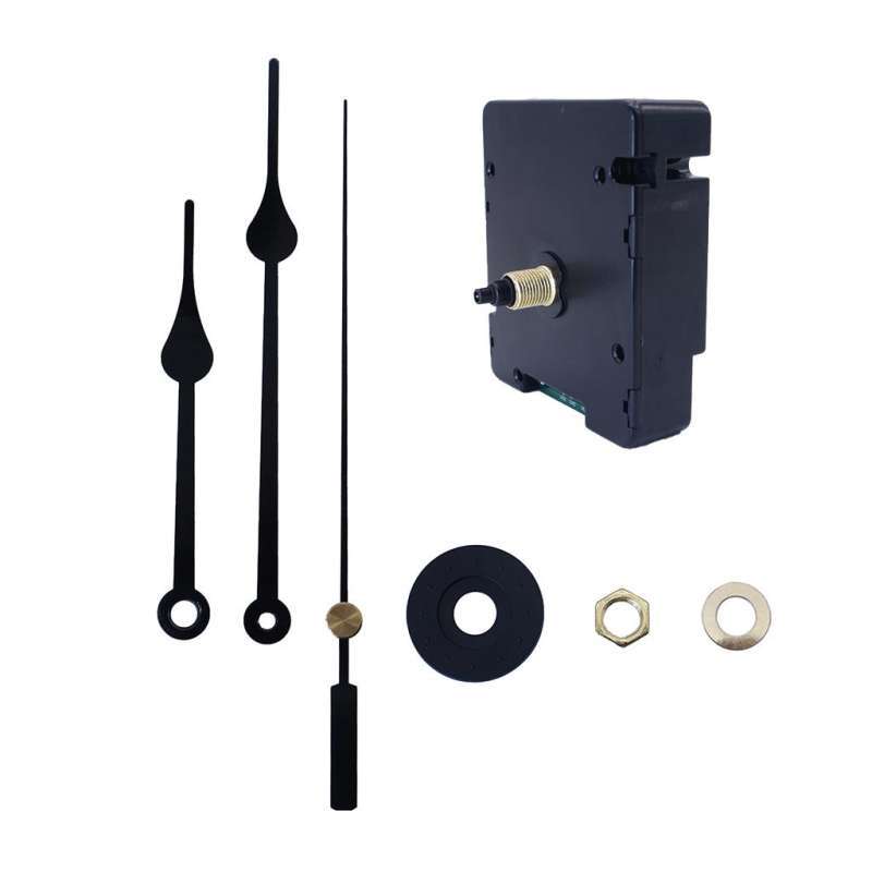 Jual HR1688 Atomic Radio Controlled Clock Movement Mechanism Kit DIY Quartz Clock Black di