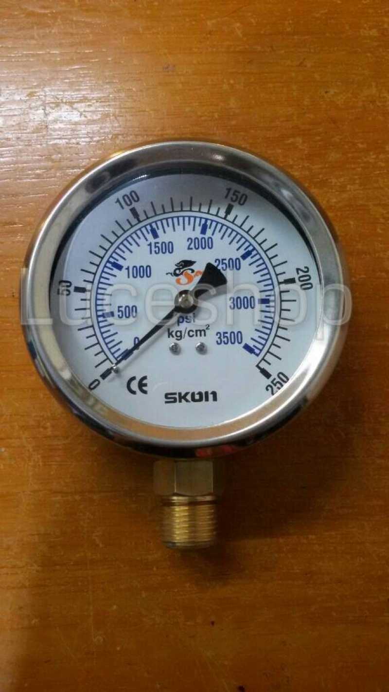 Jual Pressure Gauge / Manometer 4 inchi di Seller Aksara_STORE