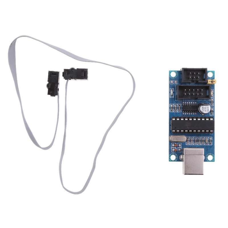 Jual AVR ISP USBtinyISP Programmer For Bootloader USB Download ...