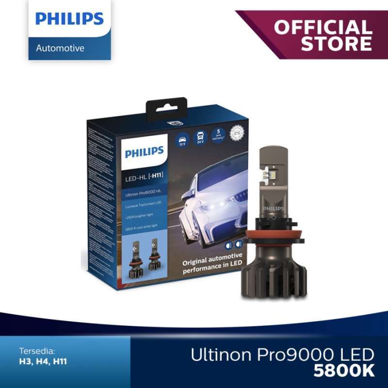 Promo PHILIPS Led Ultinon Pro9000 H11 Diskon 10 di Seller Perdana