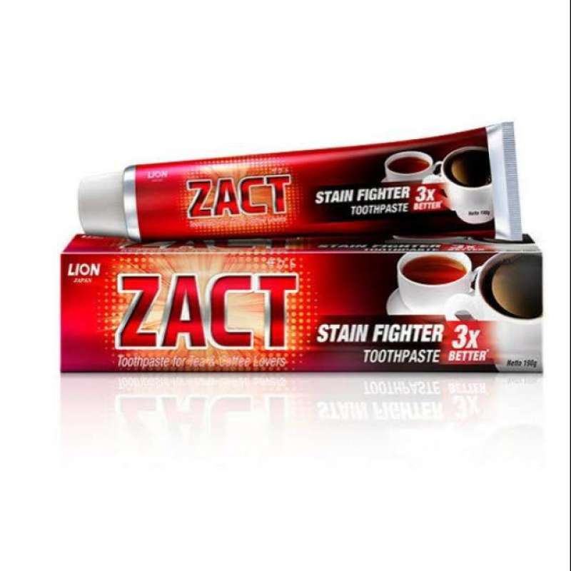 Jual zact pasta gigi for tea & coffee lovers 190g di Seller UMAYAH