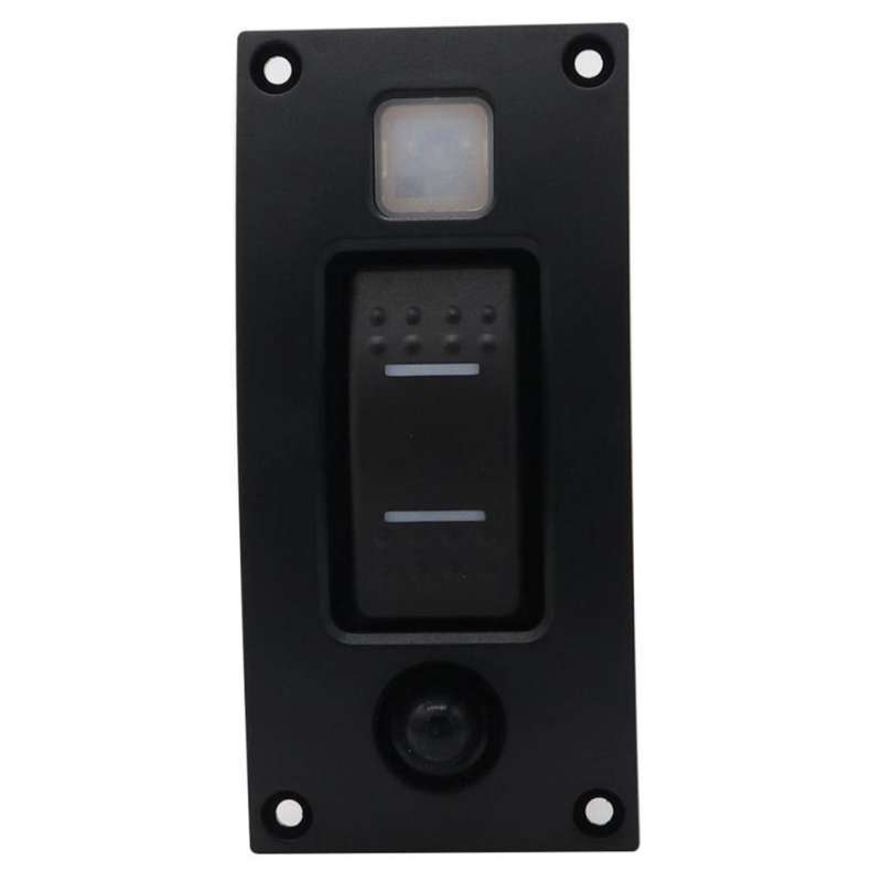 Promo Boat 12V 24V Curved Switch Panel Single On-Off-on with Overload ...