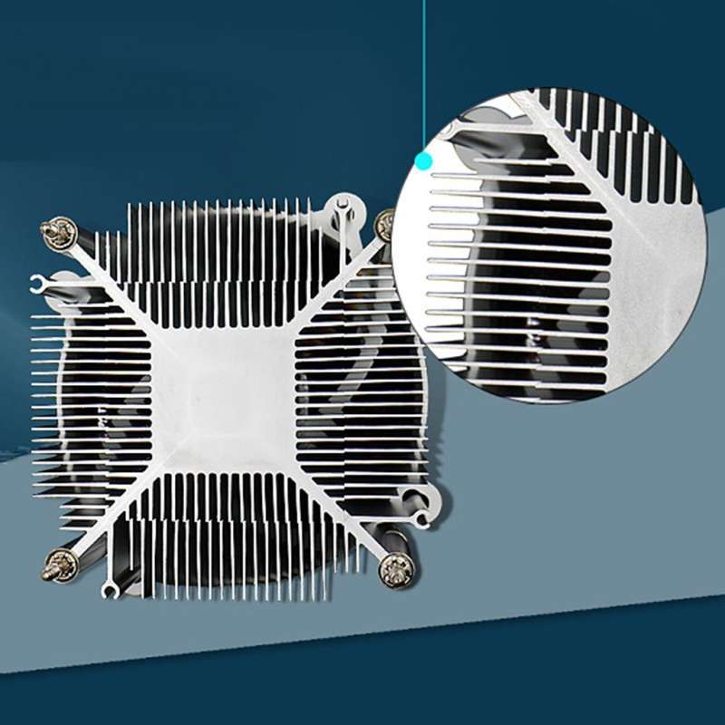 Jual 12v Quiet Cooled Fan 9cm Computer Cpu Cooler Heatsink For Intel ...