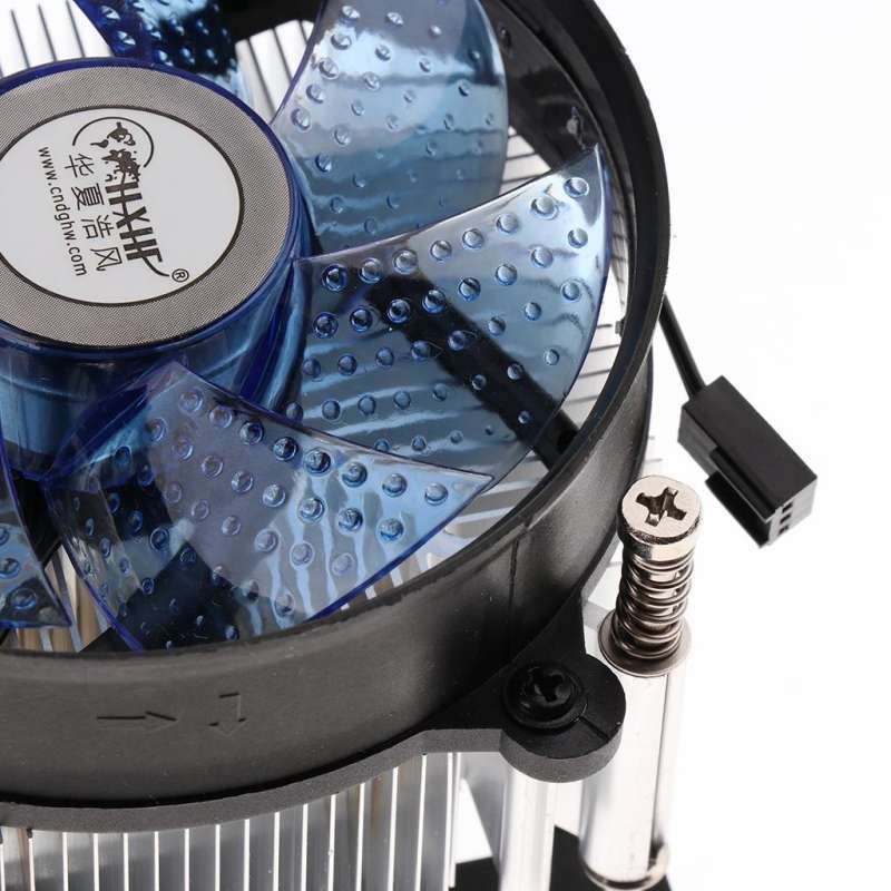 Jual 12v Quiet Cooled Fan 9cm Computer Cpu Cooler Heatsink For Intel ...