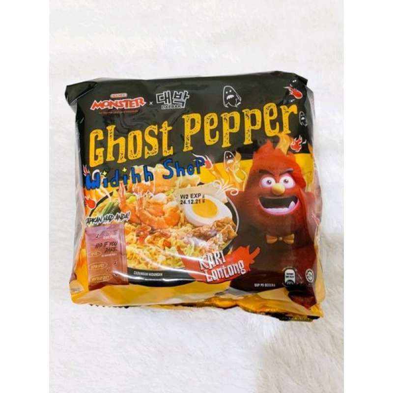 Jual Mamee Monster Daebak Ghost Pepper Kari Lontong / Mie Goreng