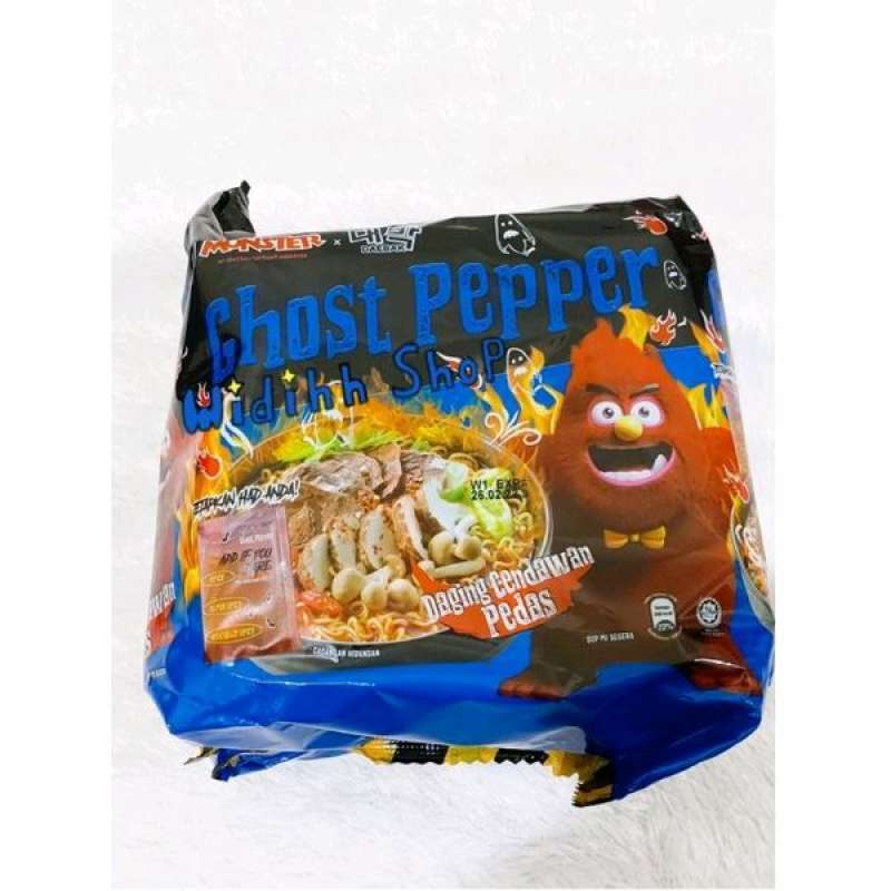 Jual Mamee Monster Daebak Ghost Pepper Kari Lontong / Mie Goreng
