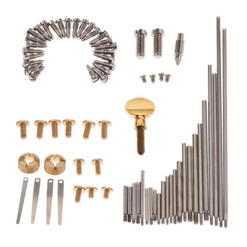 Jual 1 Set Sax Saxophone Repair Parts Screws For Alto Tenor Soprano Sax