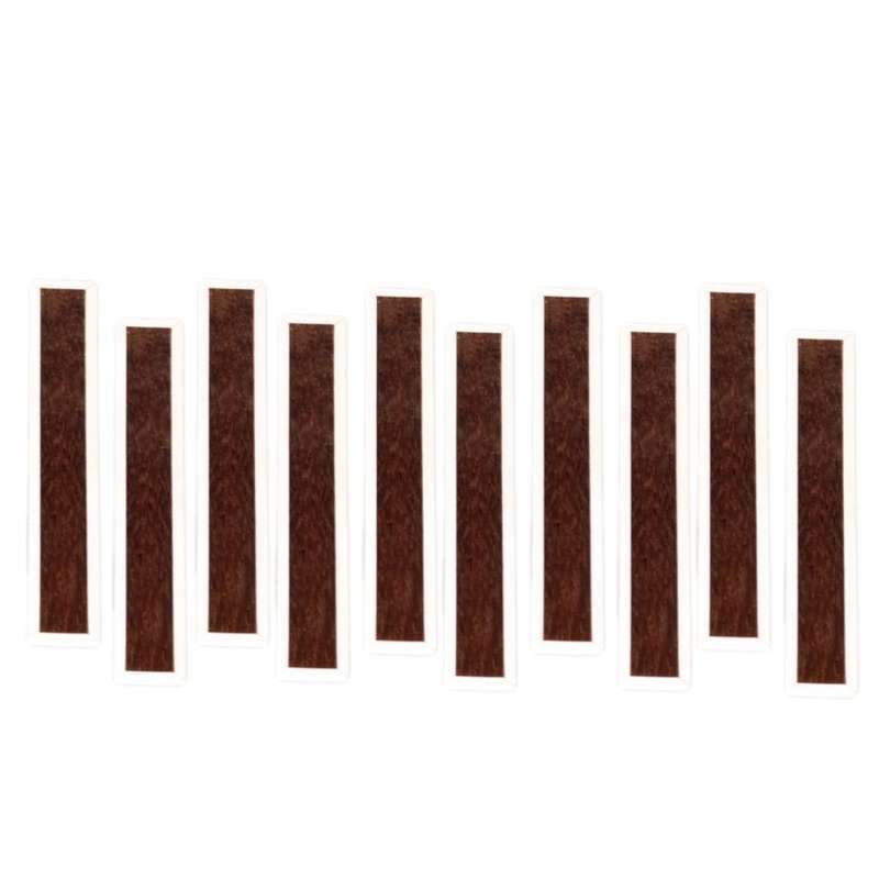 Jual 10pcs Classical Guitar Bridge Tie Blocks Bone Inlay Wood for