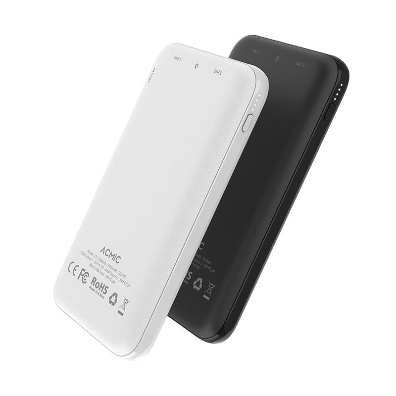 Jual ACMIC C8 Power Bank [2A Fast Charge Lampu Senter LED