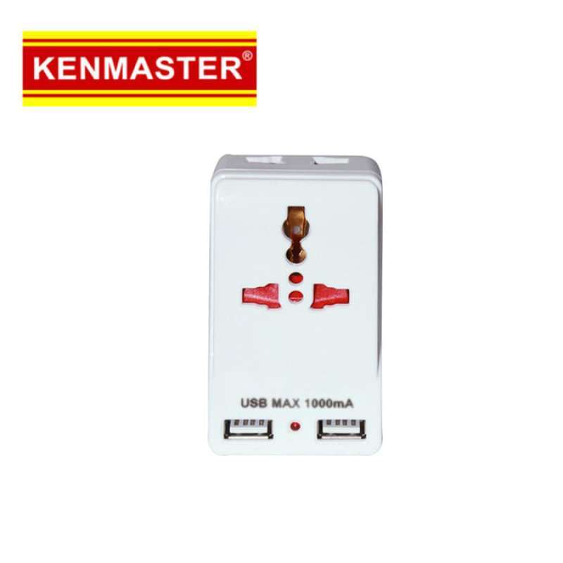 Kreatives Bild zu Jual KENMASTER STEKER S0203 USB - COLOKAN LISTRIK di Seller Tiramisu Foto zu Jual KENMASTER STEKER S0203 USB - COLOKAN LISTRIK di Seller Tiramisu