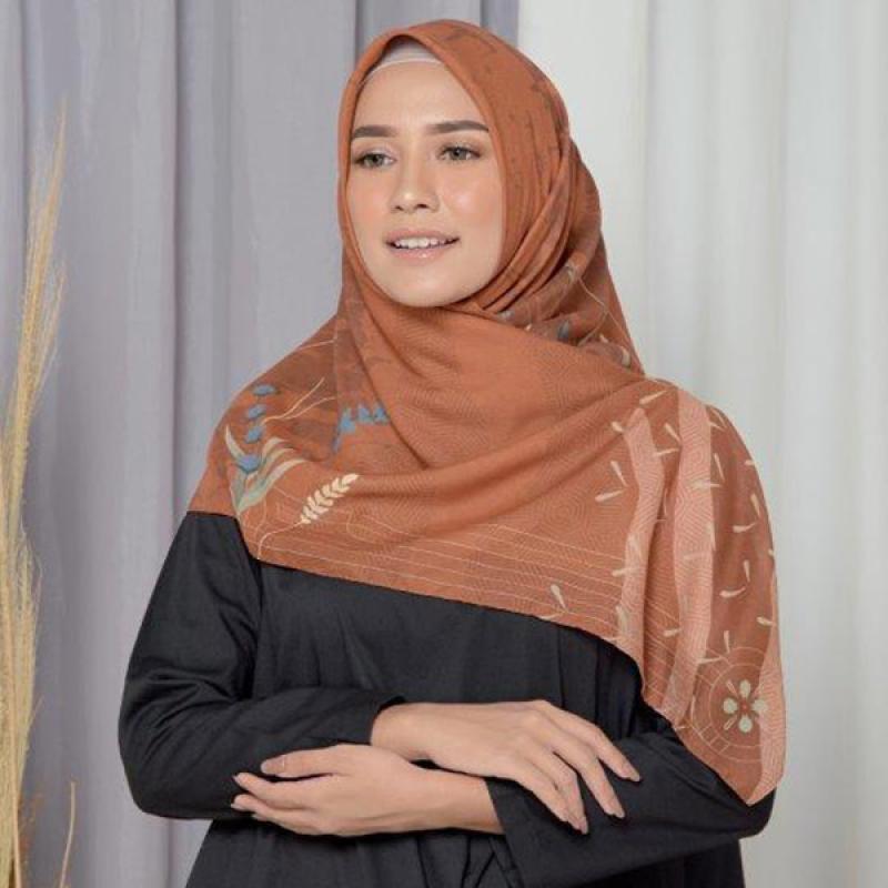 Jual Puru Kambera Star Wars Rey Printing Scarf Jilbab Segiempat - Burn