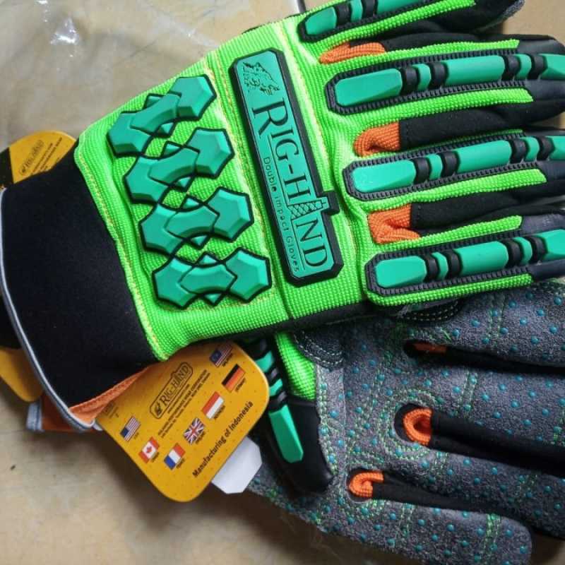 Jual Sarung tangan safety HOBART RIG HARD Multicolor di Seller Bena