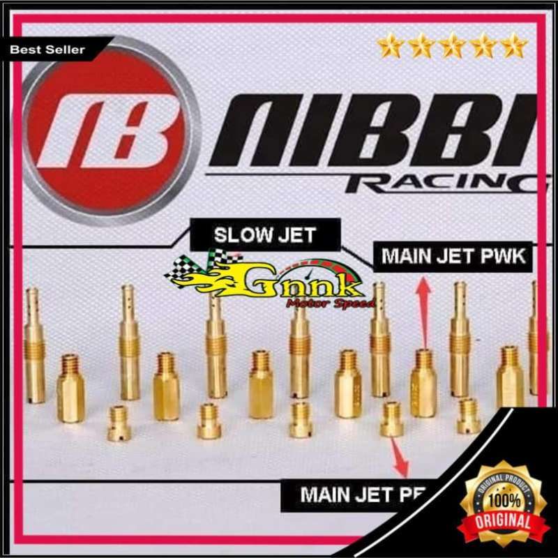 Jual MAIN JET NIBBI PE SERIES di Seller Gnnk Motor Speed Petir, Kota