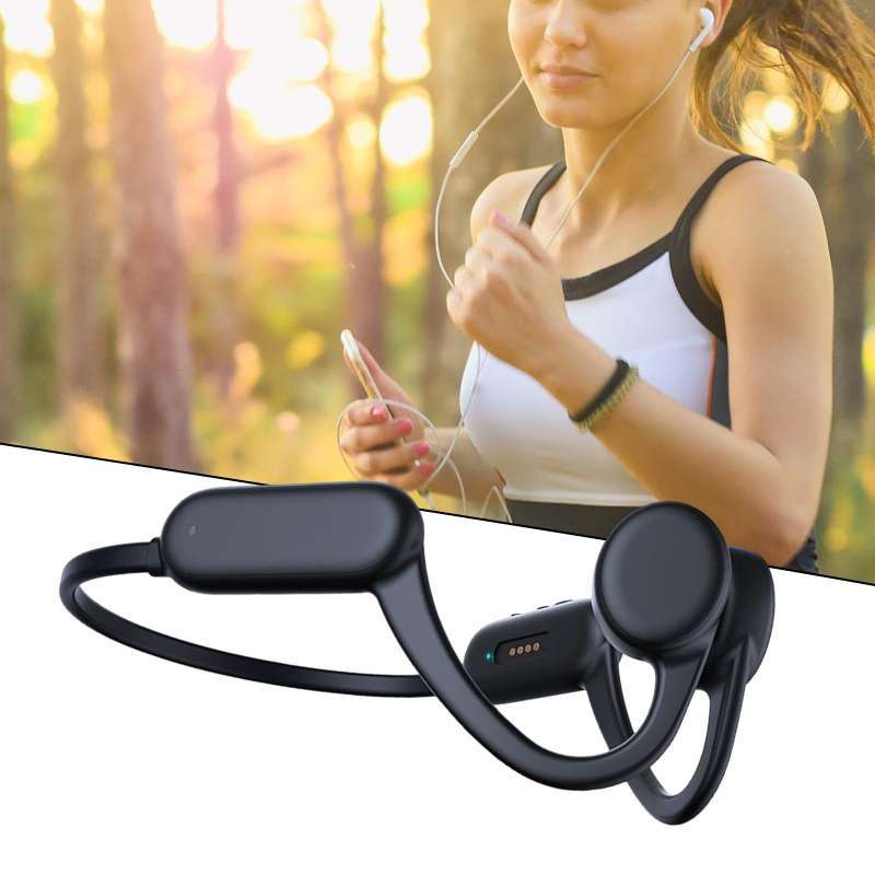 Jual Wireless Bone Conduction Headphones Open Ear IPX8 Waterproof