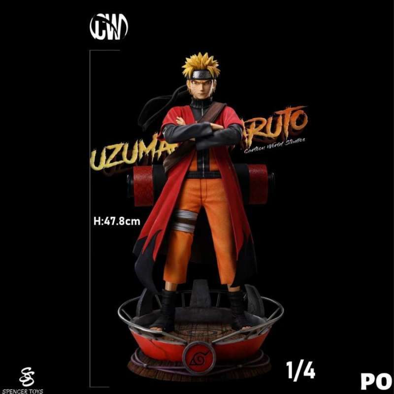 Jual DP RESIN STATUE NARUTO SAGE MODE BY CW STUDIO (PREORDER