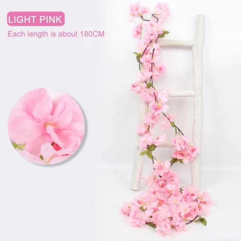 Jual TANAMAN ARTIFICIAL PLANTS DECORATION SAKURA A013 PINK di