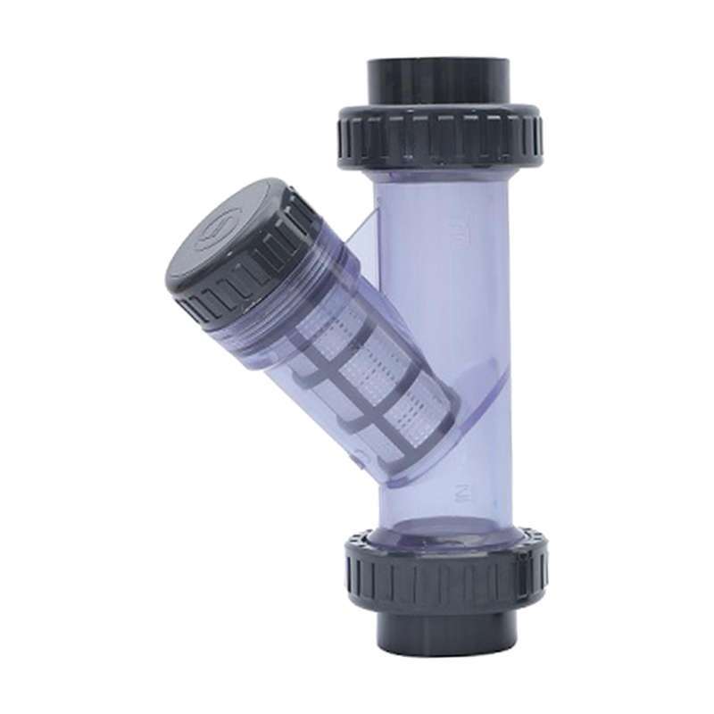 Promo Industrial Plumbing Y Strainers Clear PVC Sediment YStrainer for