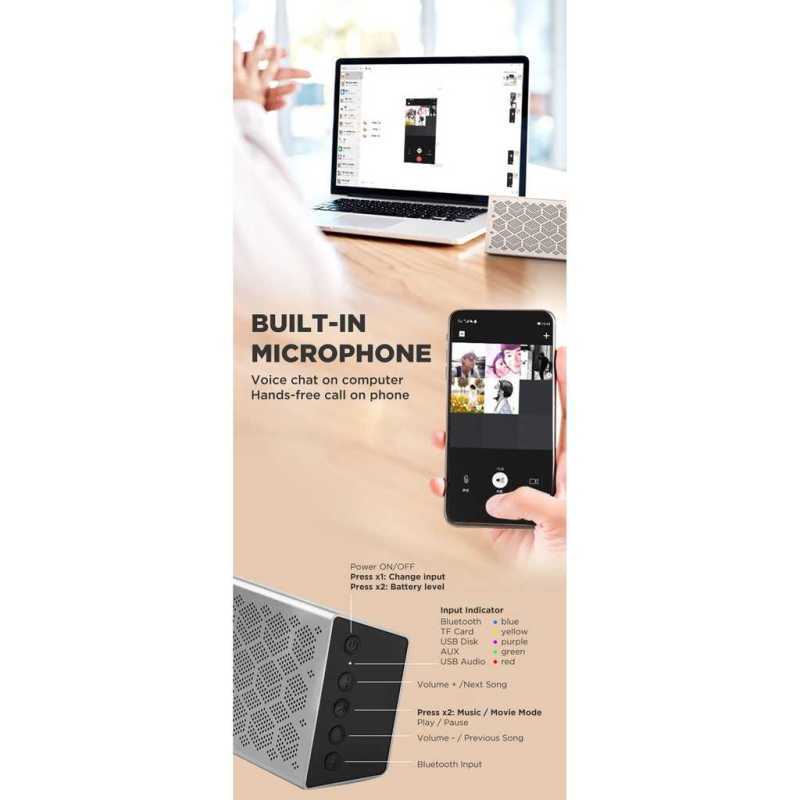 Jual Edifier Portable Bluetooth Speaker System - Mp380 Gold Di Seller ...