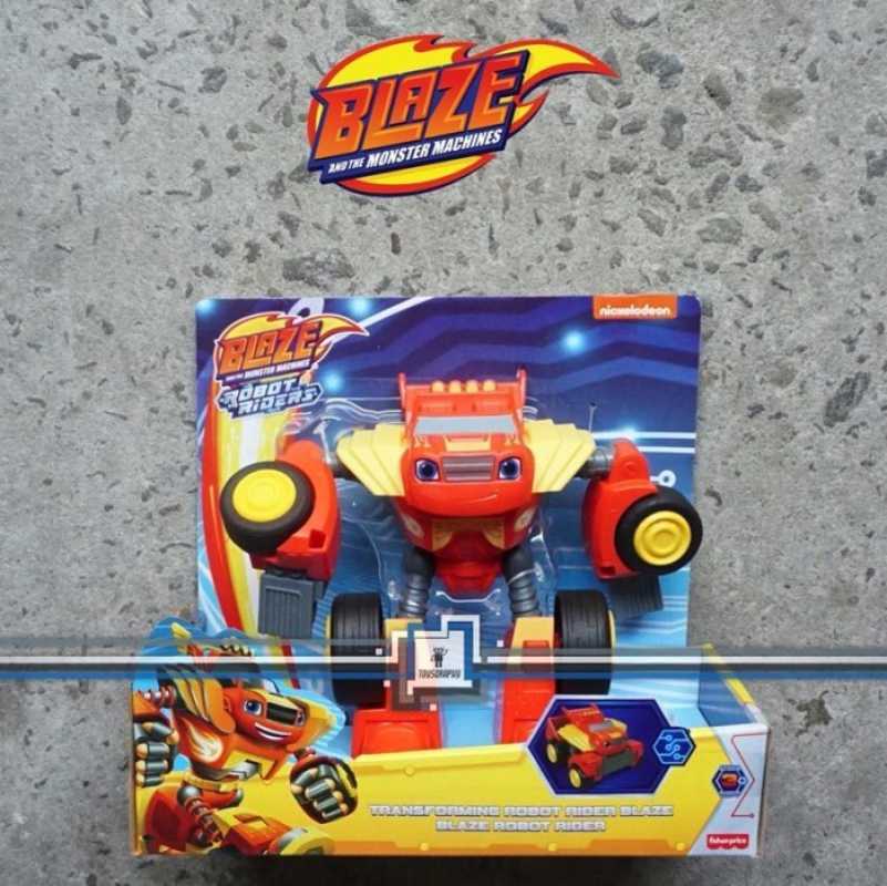Jual Transforming ROBOT RIDER BLAZE Blaze and The Monster Machine 2in1 ...